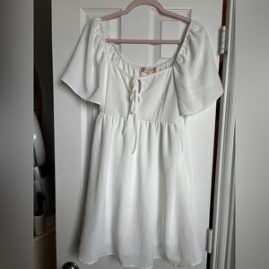 Altar’d State Mini White Dress Never Worn